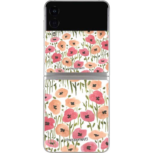 Bouffants and Broken Hearts Wild Garden Galaxy Z Flip3 5G Skin
