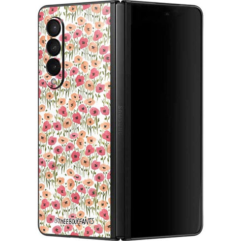 Bouffants and Broken Hearts Wild Garden Galaxy Z Fold3 5G Skin