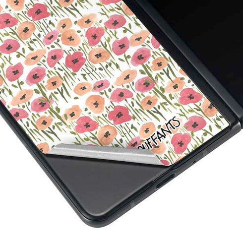 Bouffants and Broken Hearts Wild Garden Galaxy Z Fold4 5G Skin