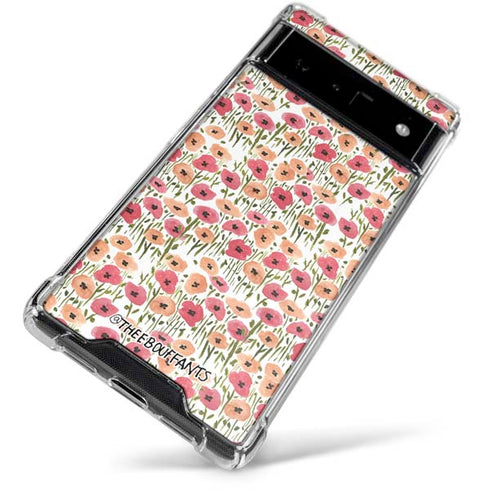 Bouffants and Broken Hearts Wild Garden Google Pixel 6 Clear Case