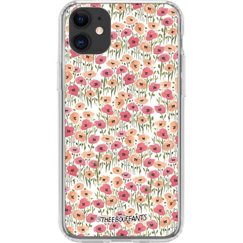 Bouffants and Broken Hearts Wild Garden iPhone 11 Clear Case