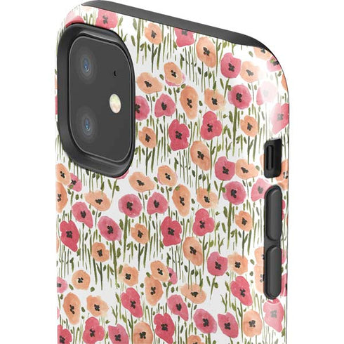 Bouffants and Broken Hearts Wild Garden iPhone 11 Impact Case