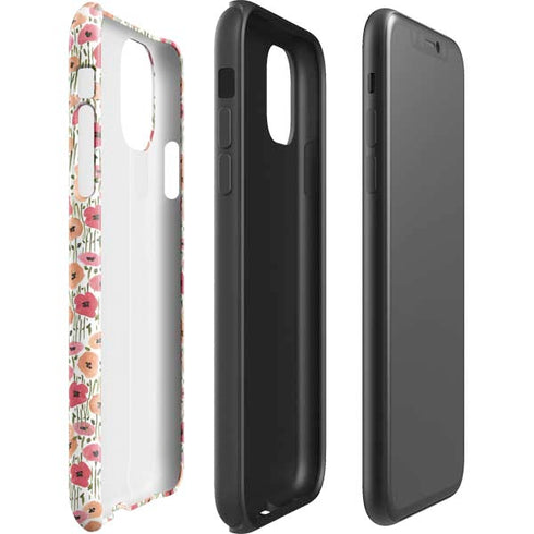 Bouffants and Broken Hearts Wild Garden iPhone 11 Pro Max Impact Case