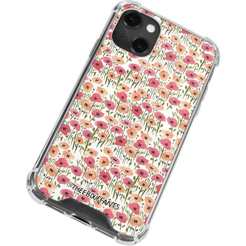 Bouffants and Broken Hearts Wild Garden iPhone 14 Plus Clear Case