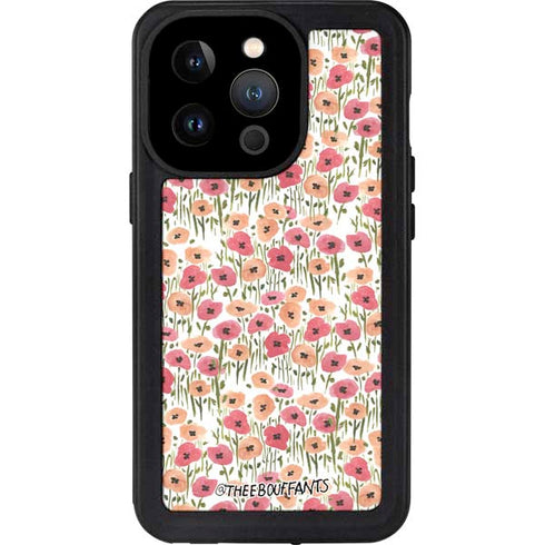 Bouffants and Broken Hearts Wild Garden iPhone 14 Pro Waterproof Case