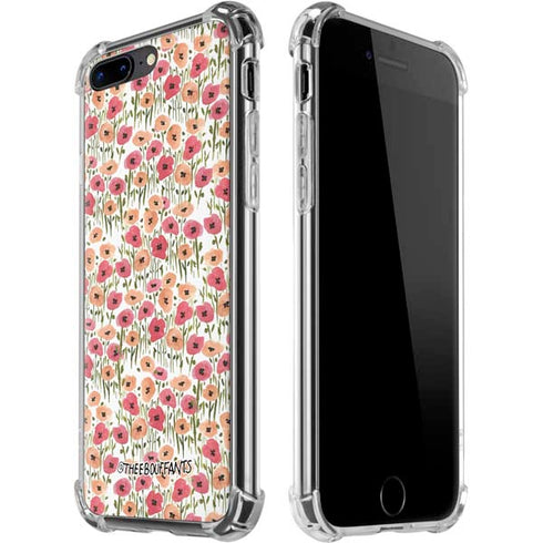Bouffants and Broken Hearts Wild Garden iPhone 7/8 Plus Clear Case
