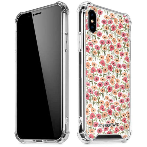 Bouffants and Broken Hearts Wild Garden iPhone XS Max Clear Case
