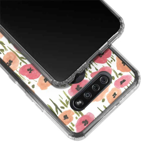 Bouffants and Broken Hearts Wild Garden LG K51/Q51 Clear Case