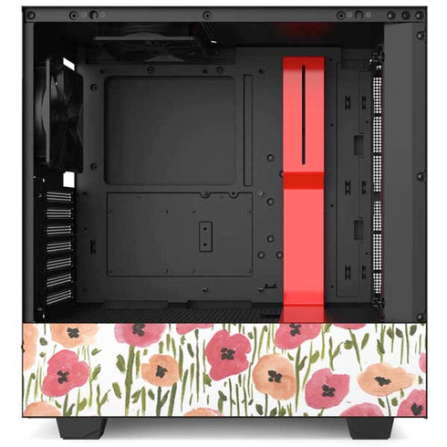 Bouffants and Broken Hearts Wild Garden NZXT H510 Compact ATX Mid-Tower Case Skin