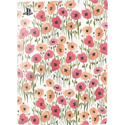 Bouffants and Broken Hearts Wild Garden PS5 Console Skin