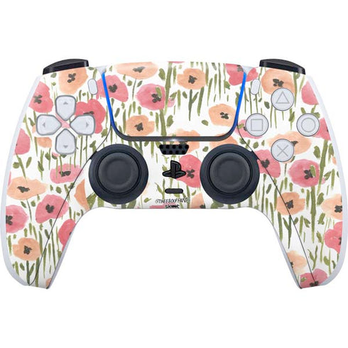 Bouffants and Broken Hearts Wild Garden PS5 Controller Skin