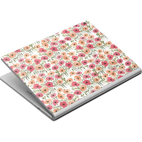Bouffants and Broken Hearts Wild Garden Surface Book Skin