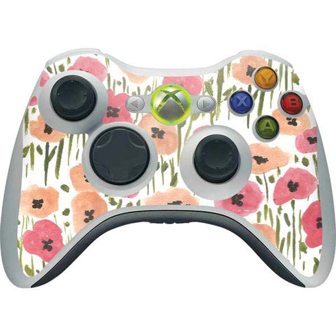 Bouffants and Broken Hearts Wild Garden Xbox 360 Wireless Controller Skin