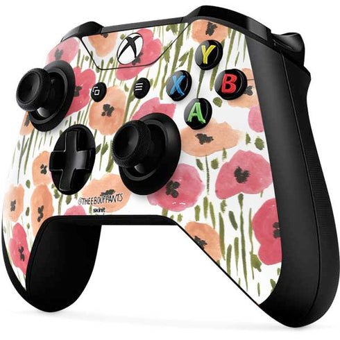 Bouffants and Broken Hearts Wild Garden Xbox One X Controller Skin