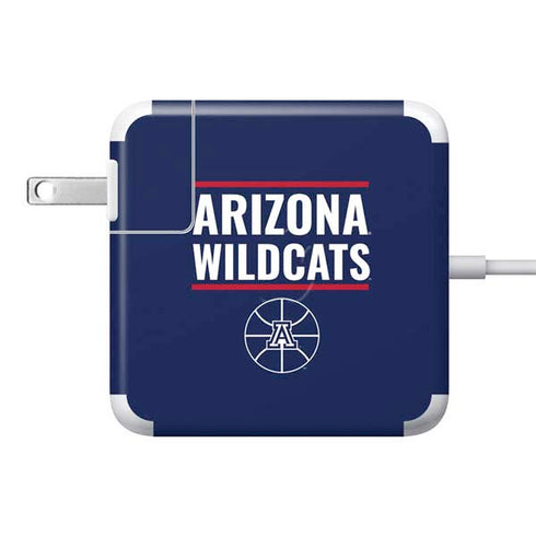 University of Arizona Wildcats Basketball Mark 85W Power Adapter (15 and 17 inch MacBook Pro Charger) Skin