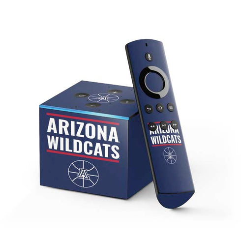 University of Arizona Wildcats Basketball Mark Fire TV Cube Skin