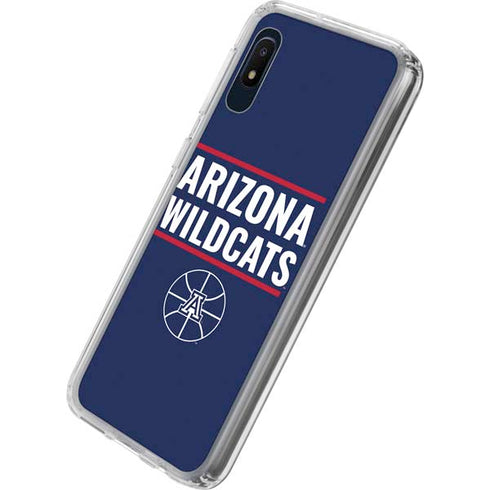 University of Arizona Wildcats Basketball Mark Galaxy A10e Clear Case