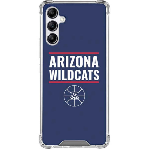 University of Arizona Wildcats Basketball Mark Galaxy A15 5G Clear Case