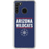 University of Arizona Wildcats Basketball Mark Galaxy A21 Clear Case