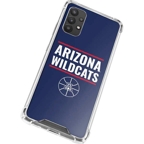 University of Arizona Wildcats Basketball Mark Galaxy A32 5G Clear Case