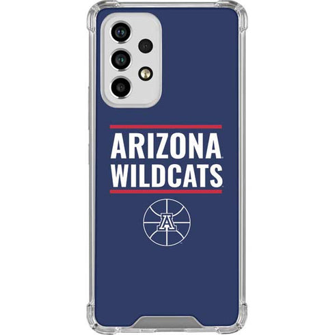 University of Arizona Wildcats Basketball Mark Galaxy A53 5G Clear Case