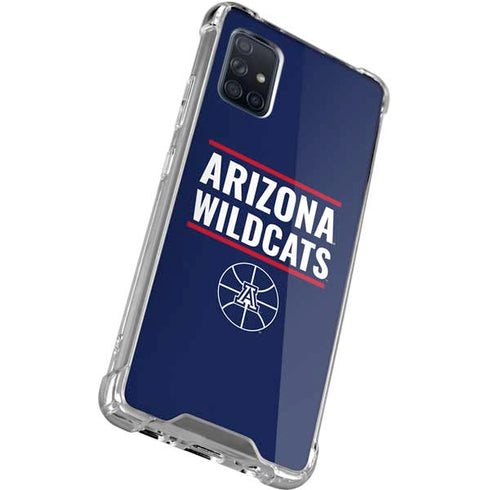 University of Arizona Wildcats Basketball Mark Galaxy A71 5G Clear Case