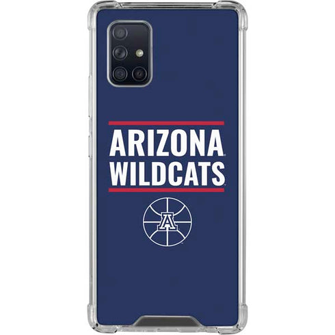 University of Arizona Wildcats Basketball Mark Galaxy A71 5G Clear Case