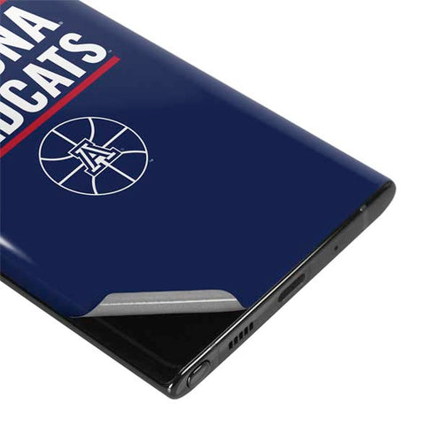 University of Arizona Wildcats Basketball Mark Galaxy Note 10 Plus Skin