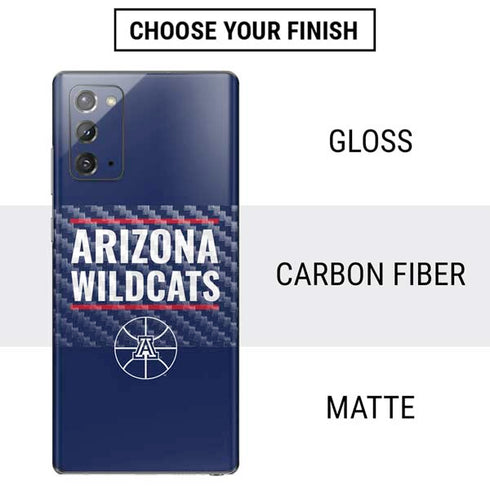 University of Arizona Wildcats Basketball Mark Galaxy Note20 5G Skin
