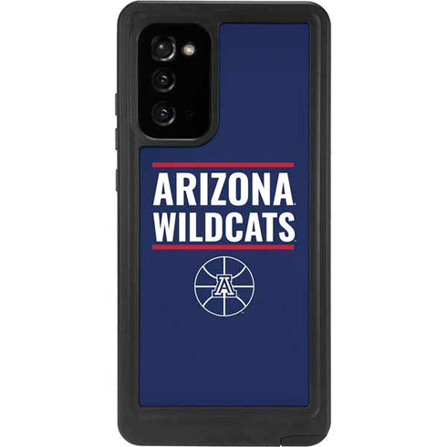 University of Arizona Wildcats Basketball Mark Galaxy Note20 5G Waterproof Case
