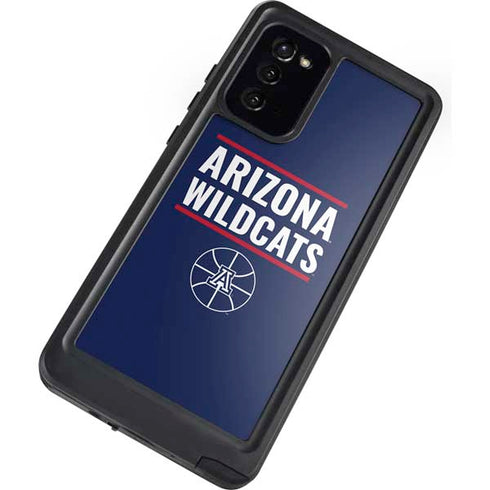University of Arizona Wildcats Basketball Mark Galaxy Note20 5G Waterproof Case
