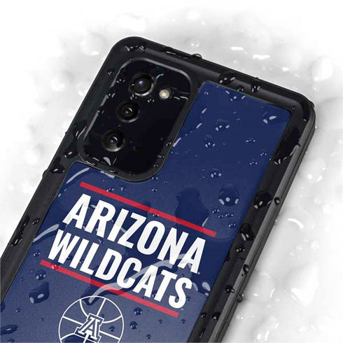University of Arizona Wildcats Basketball Mark Galaxy Note20 5G Waterproof Case