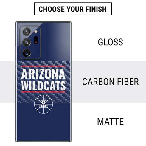 University of Arizona Wildcats Basketball Mark Galaxy Note20 Ultra 5G Skin