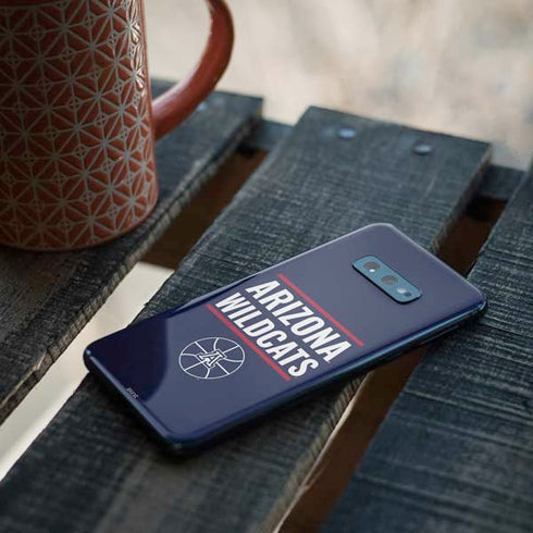 University of Arizona Wildcats Basketball Mark Galaxy S10e Skin