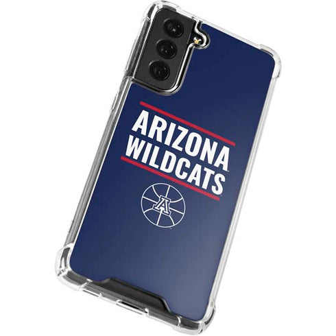University of Arizona Wildcats Basketball Mark Galaxy S21 FE Clear Case