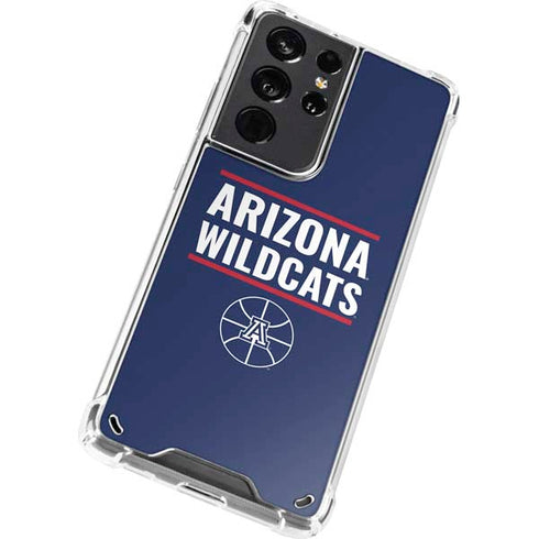 University of Arizona Wildcats Basketball Mark Galaxy S21 Ultra 5G Clear Case
