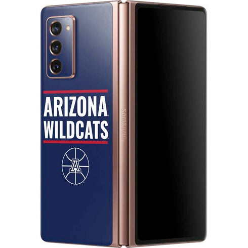 University of Arizona Wildcats Basketball Mark Galaxy Z Fold2 5G Skin