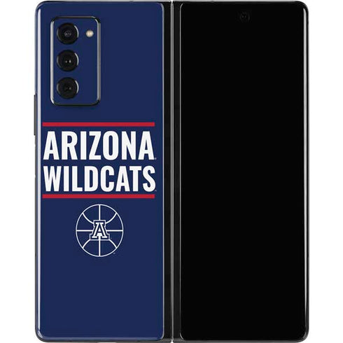 University of Arizona Wildcats Basketball Mark Galaxy Z Fold2 5G Skin