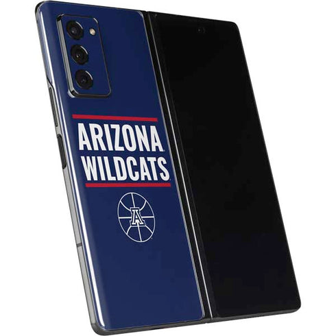 University of Arizona Wildcats Basketball Mark Galaxy Z Fold2 5G Skin