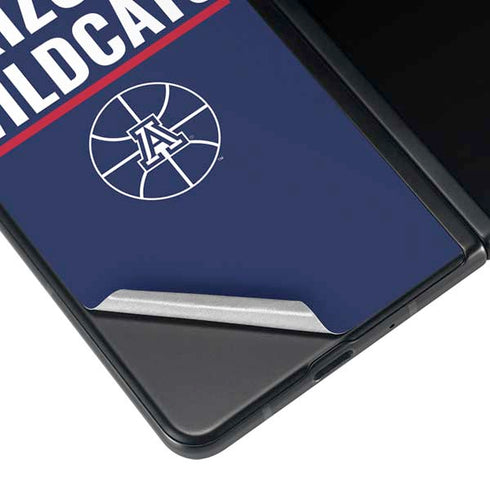 University of Arizona Wildcats Basketball Mark Galaxy Z Fold3 5G Skin