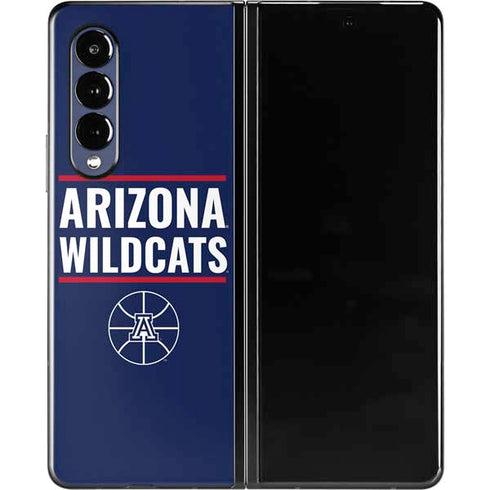 University of Arizona Wildcats Basketball Mark Galaxy Z Fold3 5G Skin