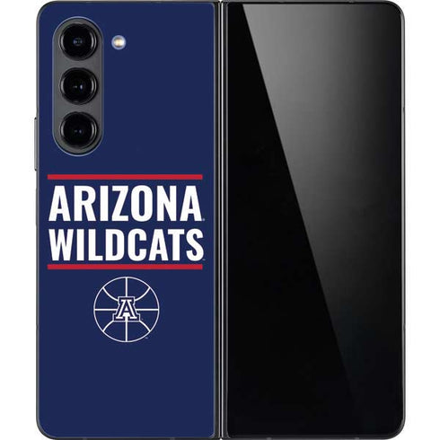University of Arizona Wildcats Basketball Mark Galaxy Z Fold5 5G Skin