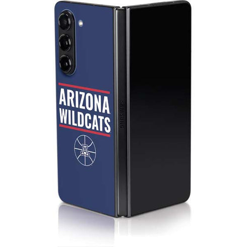University of Arizona Wildcats Basketball Mark Galaxy Z Fold5 5G Skin