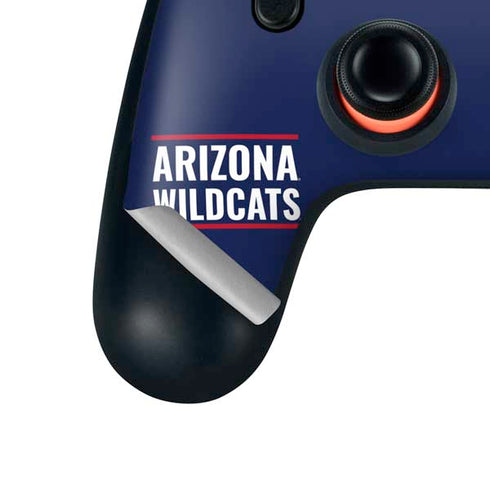 University of Arizona Wildcats Basketball Mark Google Stadia Controller Skin