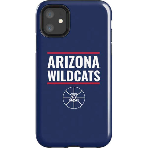 University of Arizona Wildcats Basketball Mark iPhone 11 Impact Case
