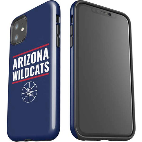 University of Arizona Wildcats Basketball Mark iPhone 11 Impact Case