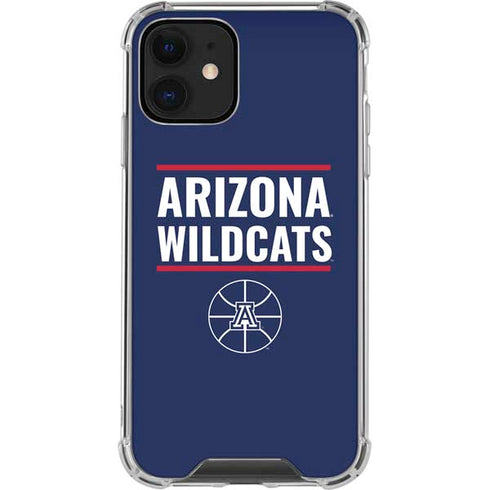 University of Arizona Wildcats Basketball Mark iPhone 12 Clear Case
