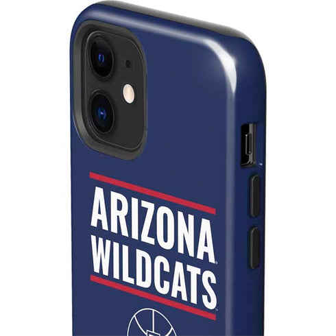 University of Arizona Wildcats Basketball Mark iPhone 12 Impact Case