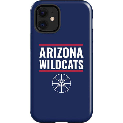 University of Arizona Wildcats Basketball Mark iPhone 12 Mini Impact Case