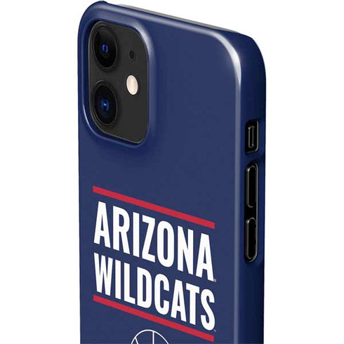 University of Arizona Wildcats Basketball Mark iPhone 12 Mini Lite Case